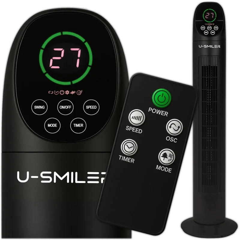 Колонний вентилятор підлоговий U-SMILER KMDW100